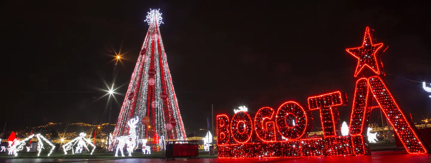 Conoce el alumbrado navideño de Bogotá en 2021 y  ruta  navideña por Enel X.